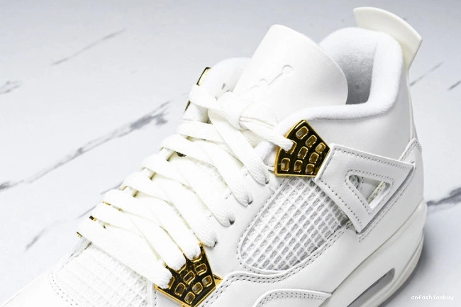 4 AQ9129-170 Gold Retro Jordan Metallic 0718